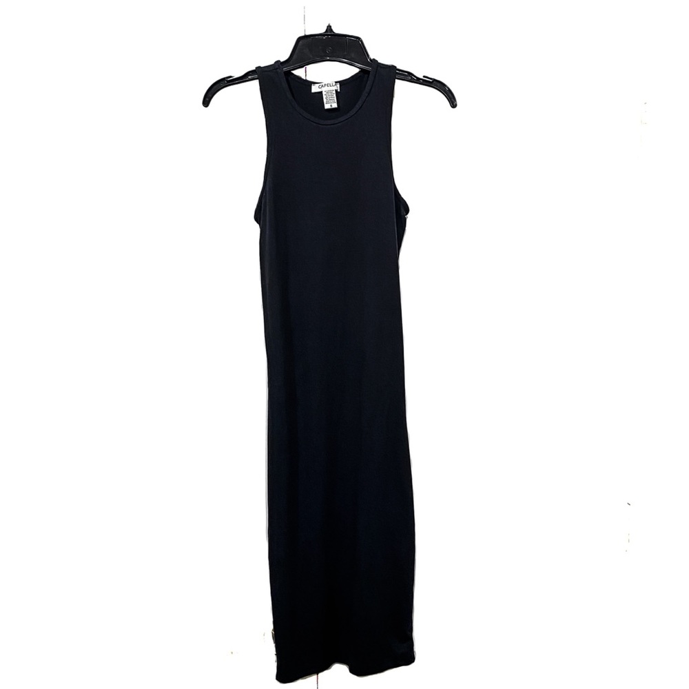 Black midi dress nwot size sm